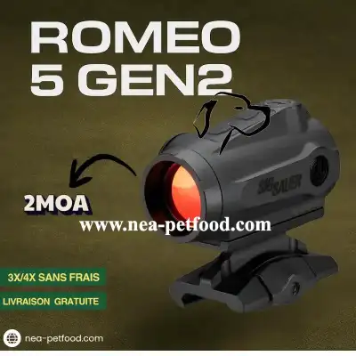 Viseur point rouge Romeo 5 GEN2 2MOA SIG SAUER