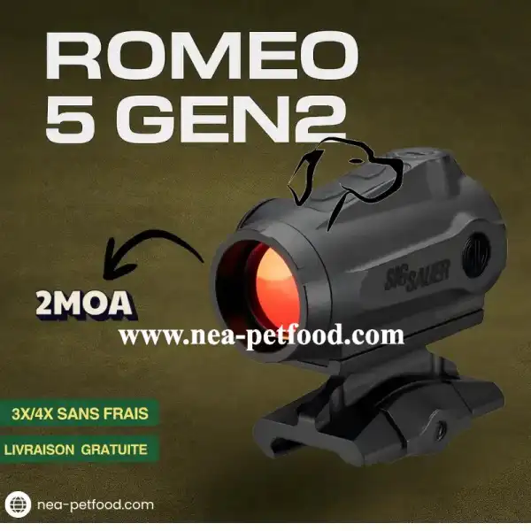 Viseur point rouge Romeo 5 GEN2 2MOA SIG SAUER