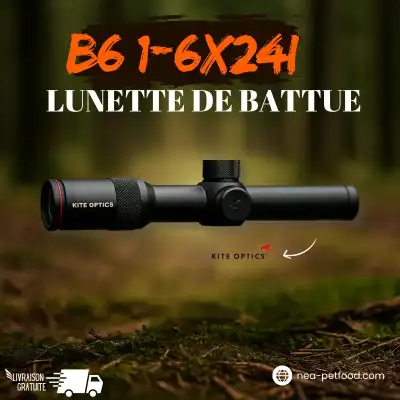 1-6X24I Lunette de battue KITE OPTICS ret.4A-I Lumineux