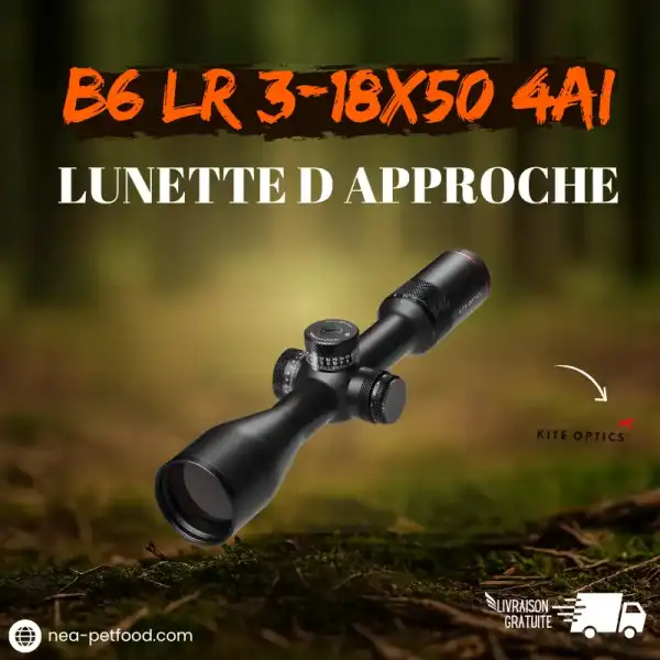 B6 LR 3-18X50 4Ai Lunette de visée et d'approche