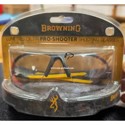 Lunette de tir Proshooter transparente "shooting glasses" Browning
