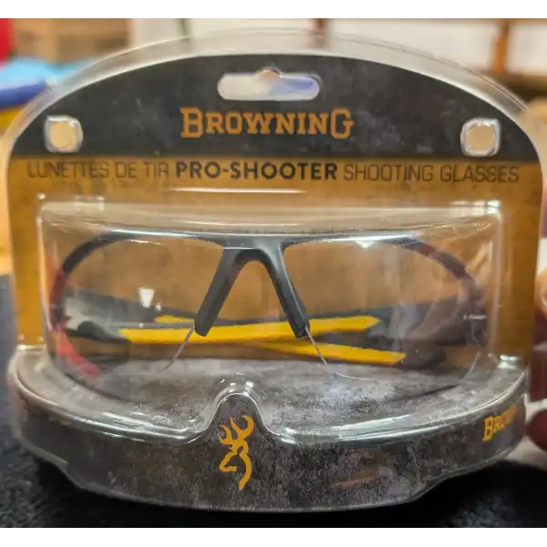 Lunette de tir Proshooter transparente "shooting glasses" Browning