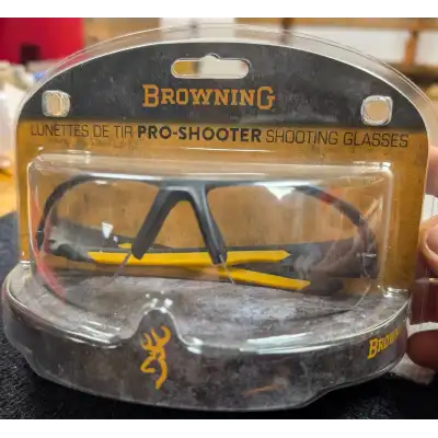 Lunette de tir Proshooter transparente "shooting glasses" Browning