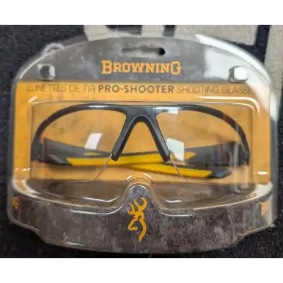 Lunette de tir Proshooter transparente "shooting glasses" Browning