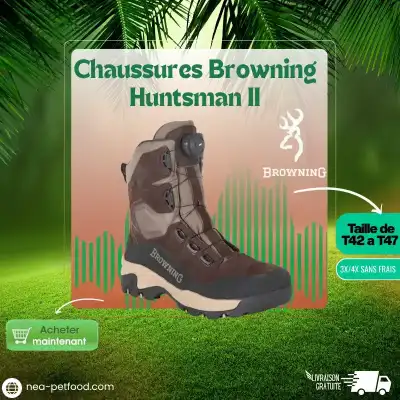 Chaussures Browning Huntsman II avec système MOZ Liv Offerte