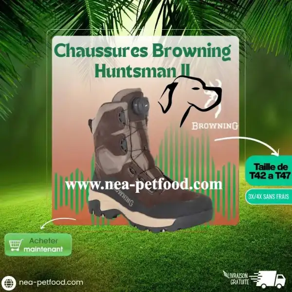 Chaussures Browning Huntsman II avec système MOZ Liv Offerte
