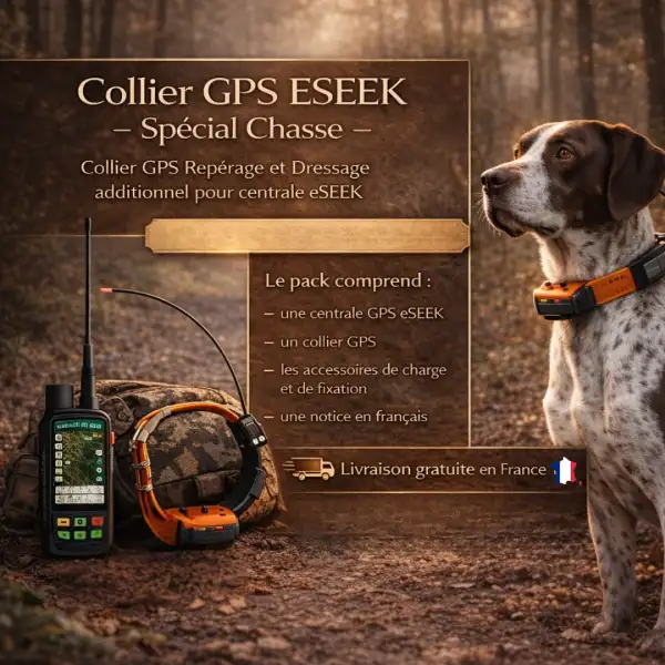Collier GPS Repérage website mode