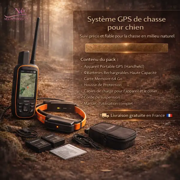 Collier GPS  4G VHF Eseek