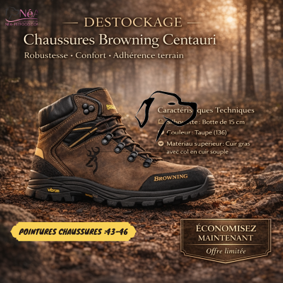 DESTOCKAGE Chaussures Browning Centauri