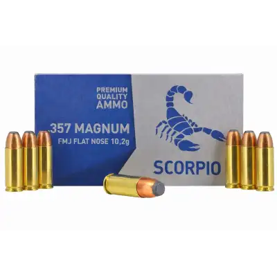 Munitions - STV - Scorpio .357Mag FMJ - 158Gr Cat.B