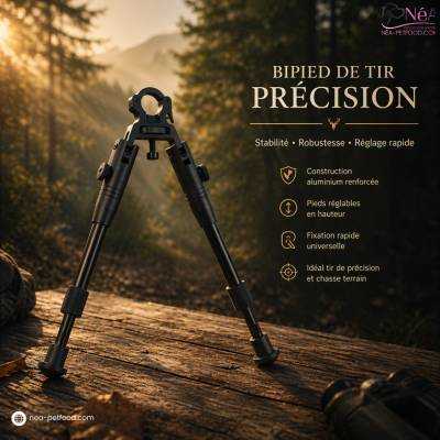 BIPIED REGLABLE STABIPOD FIXATION SUR CANON