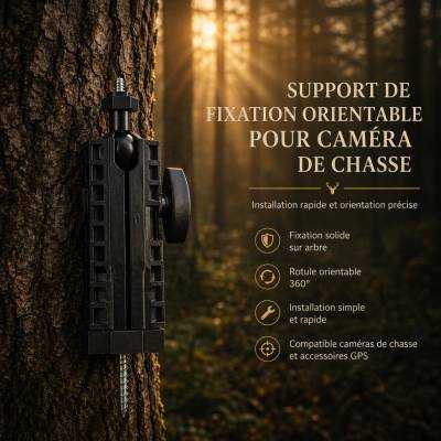 Fixation ajustable MA-500 Spypoint pour pièges photographiques