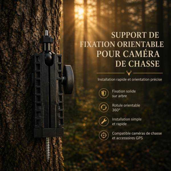 Fixation ajustable MA-500 Spypoint pour pièges photographiques