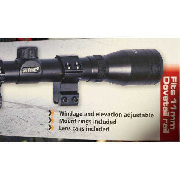 Lunette 4X32 RAIL 11mm STRIKE SYSTEMS ASG LIVRAISON GRATUITE