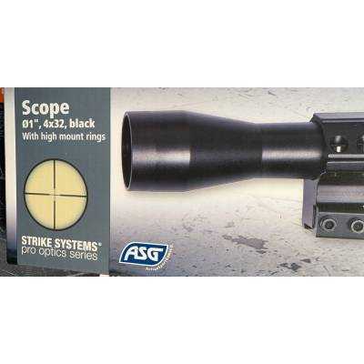 Lunette 4X32 RAIL 11mm STRIKE SYSTEMS ASG LIVRAISON GRATUITE