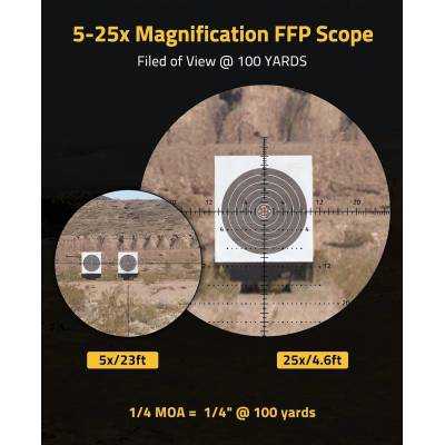 Lunette CVLIFE BearPower 5-25x56 FFP