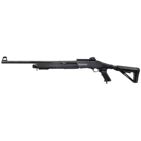 Fusil à pompe Blackstorm Tactical X Calibre 12/76 - Crosse Réglable