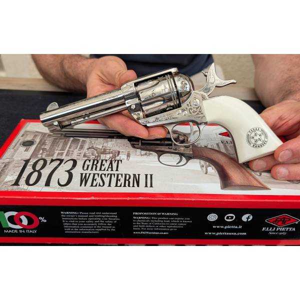 Revolver Pietta 1873 Chuck Norris .357 Mag 4"3/4 | Catégorie B