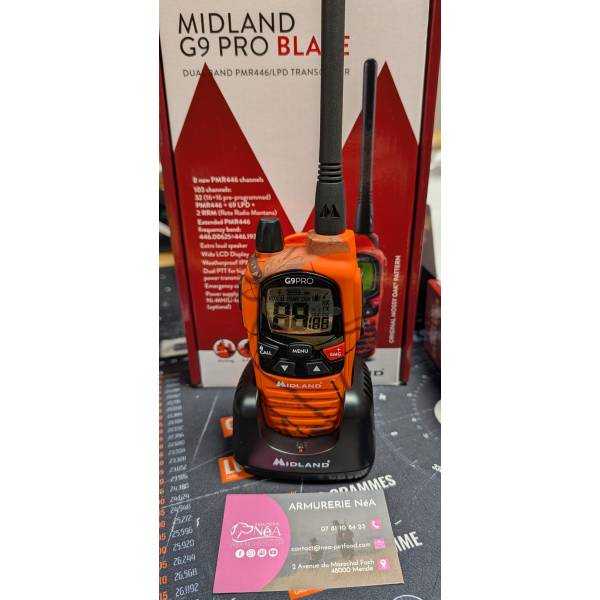 MIDLAND G9 PRO ORANGE