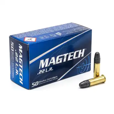 Cartouches Magtech 22 LR 40 gr plomb rond, standard velocity