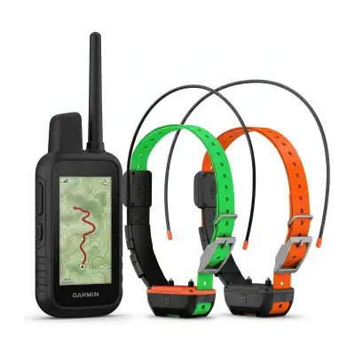 Collier Garmin Alpha TT 25 F : repérage GPS et dressage, compatible centrales Alpha