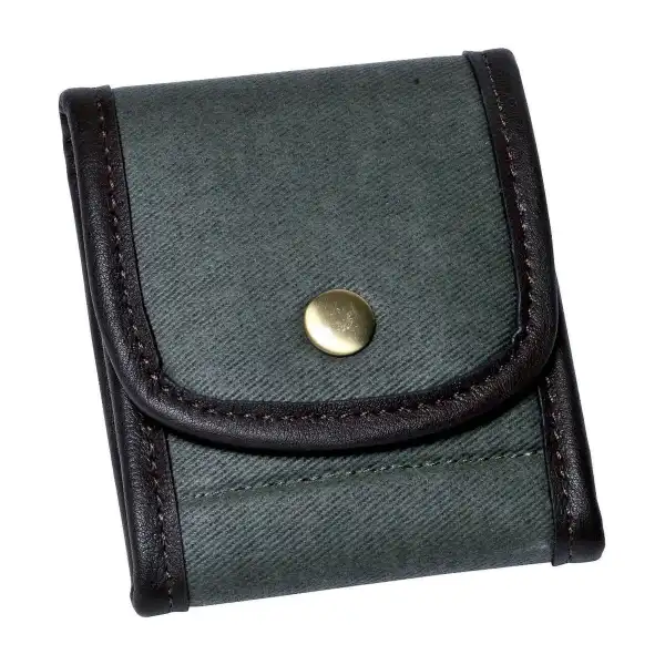 Pochette à balles Januel, vert, 2x5 munitions, toile plastifiée