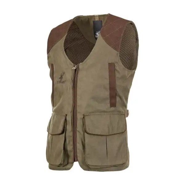 Gilet de chasse enfant Stagunt Milano Kid Cyprès, du 8 au 16 ans