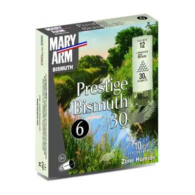 Mary Arm Substitut Bismuth 30 g, bourre à jupe, plomb n°6 : boîte de 10