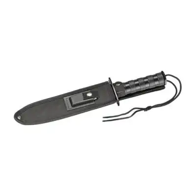 Couteau de survie Böker Magnum Survivalist, lame fixe 20 cm en 440A, manche aluminium creux