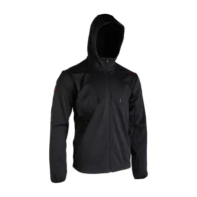 Veste softshell Winchester Twinpeak noire, déperlante, à capuche