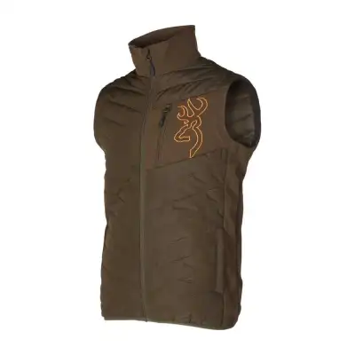 Gilet sans manches Browning Coldkill, doublure Thinsulate 3M, vert