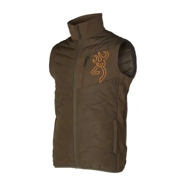 Gilet sans manches Browning Coldkill, doublure Thinsulate 3M, vert