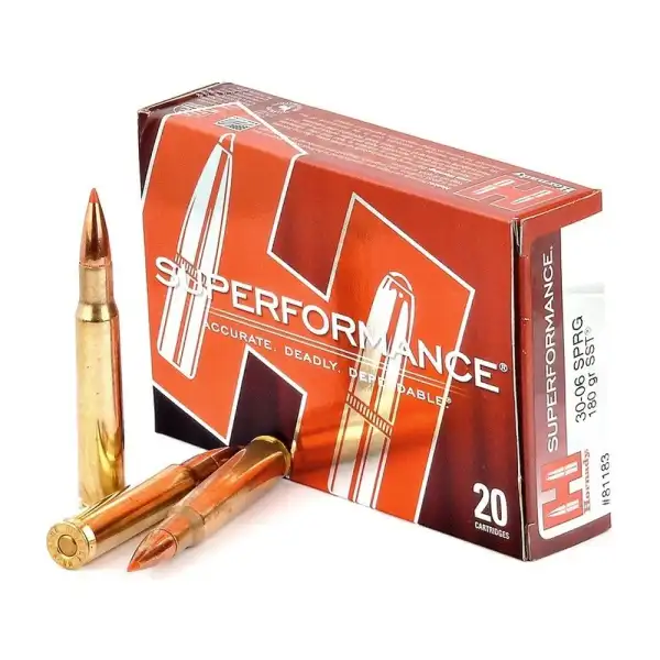 Hornady Superformance 30-06 Springfield 180 gr SST, réf. 81183, boîte de 20