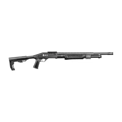 Fusil à pompe Rossi SR12 Black Tactical 12/76, canon rayé de 61 cm