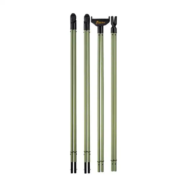 Canne de tir 4 Stable Sticks Bush Essential verte (810 g, tir debout)