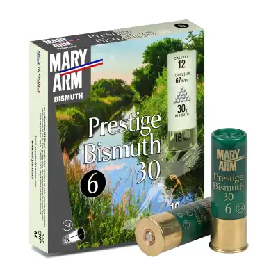 Mary Arm Substitut Bismuth 30 g, bourre à jupe, plomb n°6 : boîte de 10