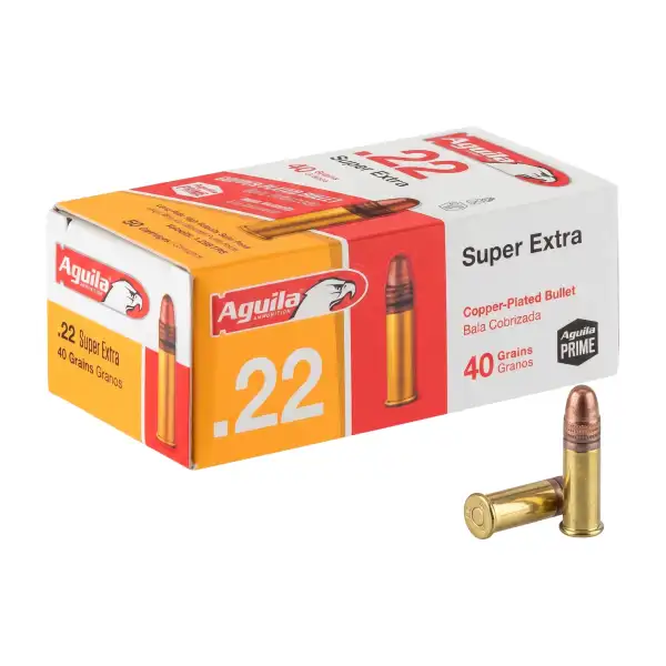 Aguila Super Extra 22 LR 40 gr : 1500 cartouches haute vitesse en 30 boîtes de 50