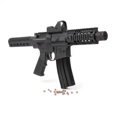 Crosman A4-P full auto : pistolet CO2 à billes d'acier 4,5 mm avec point rouge