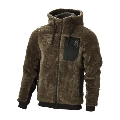 Sweat à capuche Browning Snapshot Warm Sherpa, vert