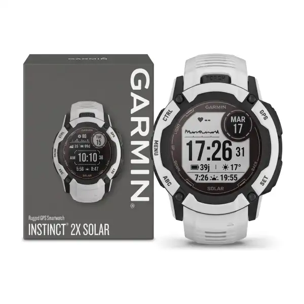 Garmin Instinct 2X Solar, montre GPS solaire compatible avec les centrales Alpha 100, 200 et 300