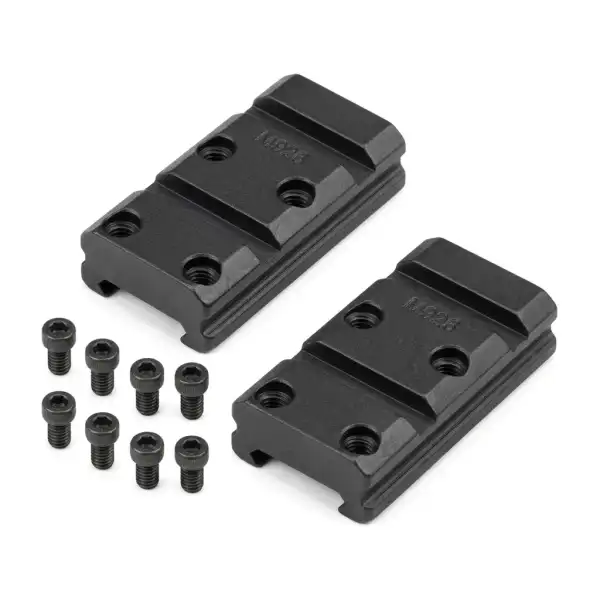 Paire d'embases Warne Maxima M927/929M en acier pour Browning X-Bolt