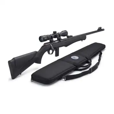 Pack carabine Rossi 8117 calibre .17 HMR avec lunette 4x32 et fourreau (catégorie C)