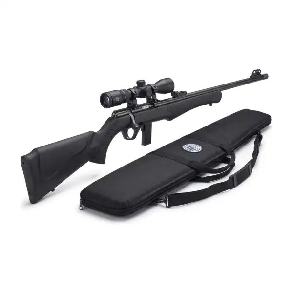Pack carabine Rossi 8117 calibre .17 HMR avec lunette 4x32 et fourreau (catégorie C)