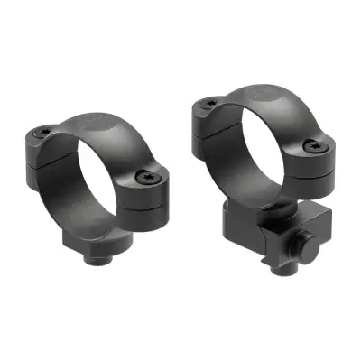 Paire de colliers Leupold QR 30 mm Medium Ext (réf. 49939), acier matte