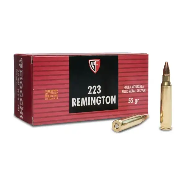 Munitions Fiocchi Classic .223 Rem FMJ 55 gr, boîte de 50