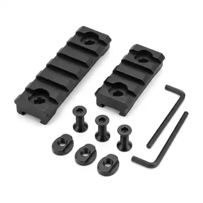 Rail Picatinny M-LOK en aluminium, fixation pour accessoires