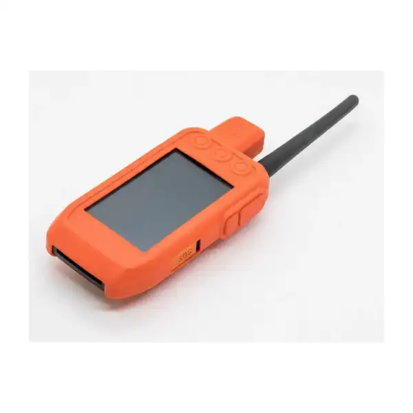 Coque de protection en silicone orange pour Garmin Alpha 300