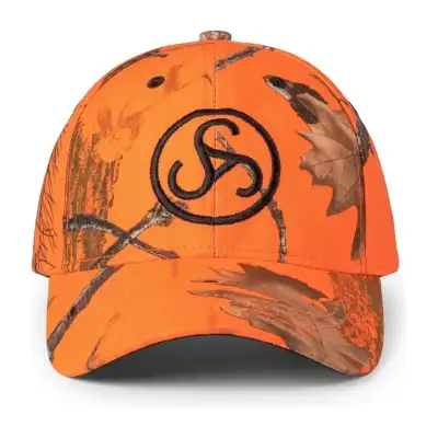 Casquette de chasse Sauer Blaze Orange, motif camouflage, taille unique