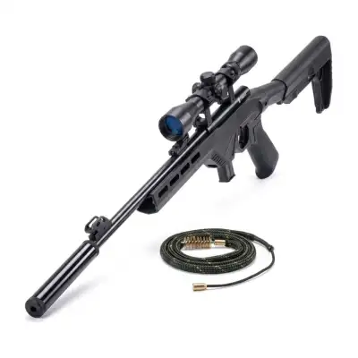 Carabine Citadel Trakr 22 LR à verrou, pack avec modérateur de son, lunette 3-9x40 HD et cordon de nettoyage
