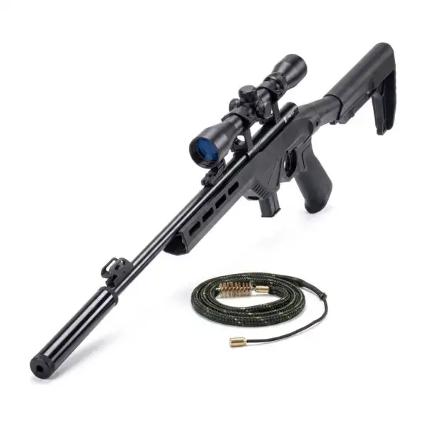 Carabine Citadel Trakr 22 LR à verrou, pack avec modérateur de son, lunette 3-9x40 HD et cordon de nettoyage